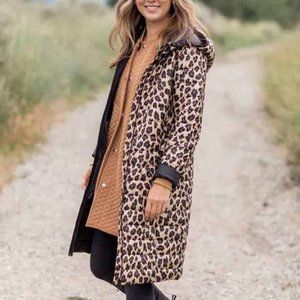 JILLY JACKET light puffer, in leopard